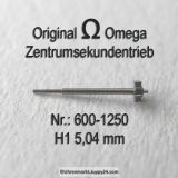 Omega  600-1250 Zentrumsekundentrieb Omega 600 1250 5,04mm Cal. 600 601 602 