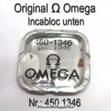 Omega 450-1346 Incabloc unten Zifferblattseitig, Omega Incabloc 450 1346 Cal. 450 455