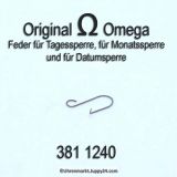Omega 381-1523 Omega Feder für Datumsperre,  Omega Feder für Tagessperre,  Feder für Monatssperre 381 1523 Omega Cal. 381 