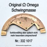 Omega 332 1017 Schwingmasse Omega 332-1017 für Hammerautomatik Cal. 332 (1)