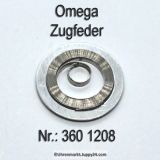 Omega Zugfeder 360 1208 Omega Zugfeder 28,10-1208 Omega Schleppfeder Cal. 360, 361, 370, 371, Omega 28mm