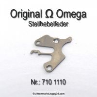Omega Stellhebelfeder Omega 710-1110 Omega Winkelhebelfeder Cal. 710 711 712 715 