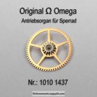 Omega 1010-1437, Omega Antriebsrad für Sperrad, Omega 1010 1437 Cal. 1010 1011 1012 1020 1021 1022 