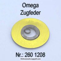 Omega 260-1208, Omega Zugfeder 260 1208 Omega Triebfeder Cal. 260, 261, 262, 280, 281, 282, 286,..