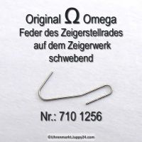 Omega 710-1256 Feder des Zeigerstellrades auf dem Zeigerwerk schwebend Omega 710 1256 Cal. 710 711 712