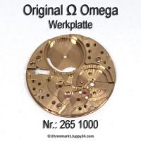 Omega 265 1000 Omega Werkplatte, Omega Werkplatine Cal. 265