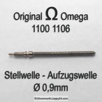 Omega 1100-1106, Omega Aufzugswelle Stellwelle, Omega 1100 1106 Cal. 1100