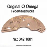 Omega Federhausbrücke Part Nr. Omega 342-1001 Cal. 342