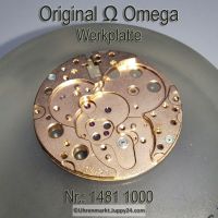 Omega Werkplatte 1481 1000 Omega Werkplatine Cal. 1481