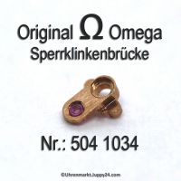 Omega Sperrklinkenbrücke 504 1034 Omega 504- 1034 Cal. 504, 505, 