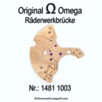 Omega Räderwerkbrücke 1481-1003, Omega 1481 1003 Cal. 1481