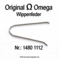 Omega 1480 1112 Wippenfeder Omega 1010-1112 Cal. 1480, 1481 