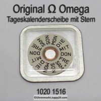 Omega 1020-1516  Omega Tageskalenderscheibe mit Stern Omega 1020 1516 deutsch Cal. 1020 1021 1022 (07) 