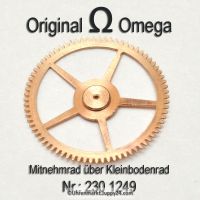 Omega 280-1249 Mitnehmrad über Kleinbodenrad Omega 280, 283, 284, 285, 286, 30SCT2