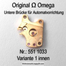 Omega Untere Brücke für Automatvorrichtung Omega 551-1033 Cal. 551 552 561 562 564 565 751 752