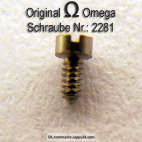 Omega Zifferblattschraube 2284 Part Nr. Omega 2284 