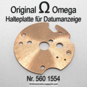 Omega 560-1554 Halteplatte für Datumanzeiger Omega 560 1554 Cal. 560 561 562 610 611 