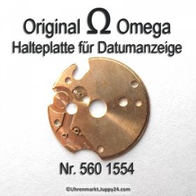 Omega 560-1554 Halteplatte für Datumanzeiger Omega 560 1554 Cal. 560 561 562 610 611 