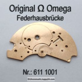 Omega Federhausbrücke Omega 611-1001 Cal. 611  SIGNIERT!