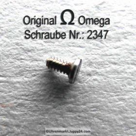 Omega Schraube, Omega Zifferblattschraube 2347 Part Nr. Omega 2347 