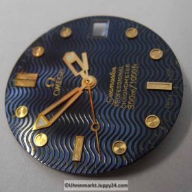 Nr5 Original Omega Seamaster Professional Chronometer 300m 1000ft Zifferblatt (Dial) mit Zeigern (Hands). Kostenloser Versand! 