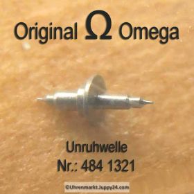 Omega 484-1321 Unruhwelle. Omega 484 1321 Cal. 484 
