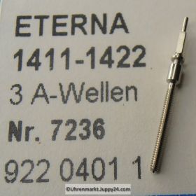 Eterna Aufzugswelle - Stellwelle Part Nr. 401 für Kaliber 1411-1422