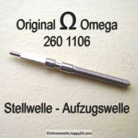 Omega Aufzugswelle Stellwelle Omega 260-1106 Cal. 30 30T1 30T2 260 261 262 265 266 267 268 269 280 281 283 284 285 286 