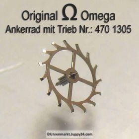 Omega 470-1305, Ankerrad mit Trieb, Omega 470 1305 Cal. 470 471 500 501 502 503 504 505 