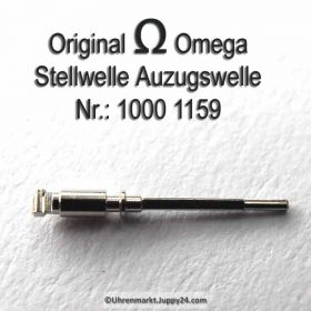 Omega Aufzugswelle, Stellwelle männlich Omega 1000-1159 Omega 1000 1159 Cal. 1000 1001 1002 