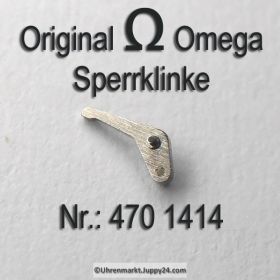 Omega 470-1414, Omega Sperrklinke mit Achse, Omega 470 1414, Cal. 470 471 490 491 500 501 502 503 504 505 