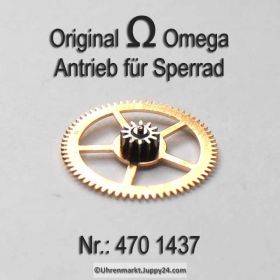 Omega 470-1437, Antriebsorgan für Sperrad, Omega Antriebsrad 470 1437, Cal. 470 471 490 491 500 501 502 503 504 505 