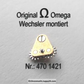 Omega 470-1421, Omega Wechsler montiert, Omega 470 1421, Cal. 470 471 490 491 500 501 502 503 504 505 