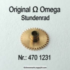 Omega Stundenrad 470-1231 Höhe 1,61 mm Omega 470 1231 Cal. 470 471 490 491 500 501 505 