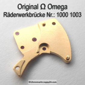 Omega 1000-1003 Omega Räderwerkbrücke Cal. 1000 1001 1002 