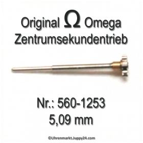 Omega 560-1253 Zentrumsekundentrieb Omega 560 1253 H2 5,09mm Cal. 560 561 562 