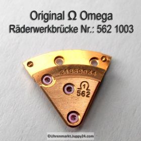 Omega Räderwerkbrücke Part Nr. Omega 562-1003 Cal. 562 SIGNIERT!
