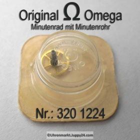 Omega Minutenrad mit Minutenrohr 320-1224 Omega 320 1224 5,36mm Cal. 320 (27 CHRONO 17 Steine)