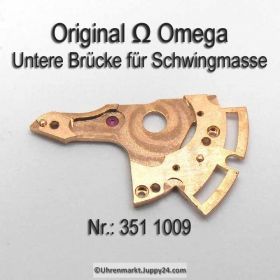 Omega untere Brücke für Schwingmasse Omega 351-1009 Cal. 351 353 354 355 