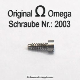 Omega 2003 Schraube für Räderwerkbrück, Federhausbrücke, Unruhkloben… 