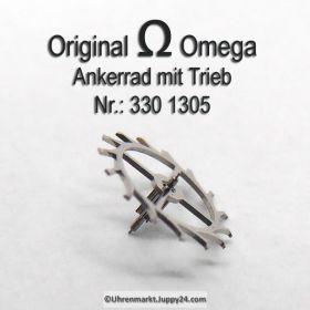 Omega 330-1305 Ankerrad mit Trieb Omega 330 1305 für Hammerautomatik Cal. 330 331 332 333 340 341 342 343 344 350 351 352 353 354 355