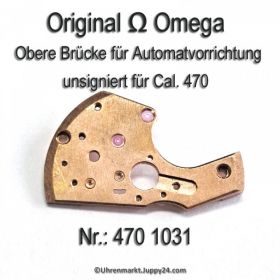 Omega obere Brücke für Automatvorrichtung Omega 503-1031 SIGNIERT. Cal. 503 