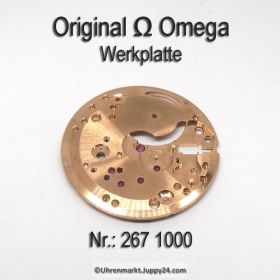 Omega Werkplatte, Omega Werkplatine Par Nr. Omega 267-1000 Cal. 267 268 