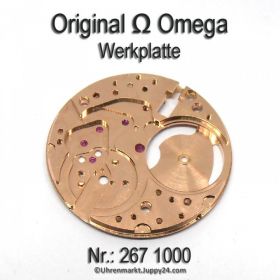 Omega Werkplatte, Omega Werkplatine Par Nr. Omega 267-1000 Cal. 267 268 