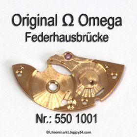 Omega Federhausbrücke Part Nr. Omega 550 1001 Cal. 550 551 552 560 561 562 563 564 565