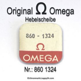 Omega Hebelscheibe Omega 860-1324 mit Hebelstein Cal 860 861 910 930