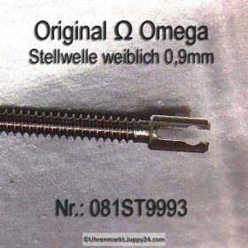Omega 081ST9993 Stellwelle weiblich, Gewinde 0,9mm Omega Stem female