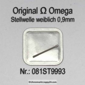 Omega 081ST9993 Stellwelle weiblich, Gewinde 0,9mm Omega Stem female