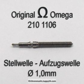 Omega 210-1106, Omega Aufzugswelle Stellwelle, Omega 210 1106