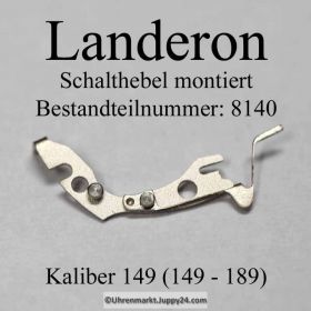 Landeron 149 - Schalthebel montiert, Bestandteil 8140 Passend für Kaliber 149 -189